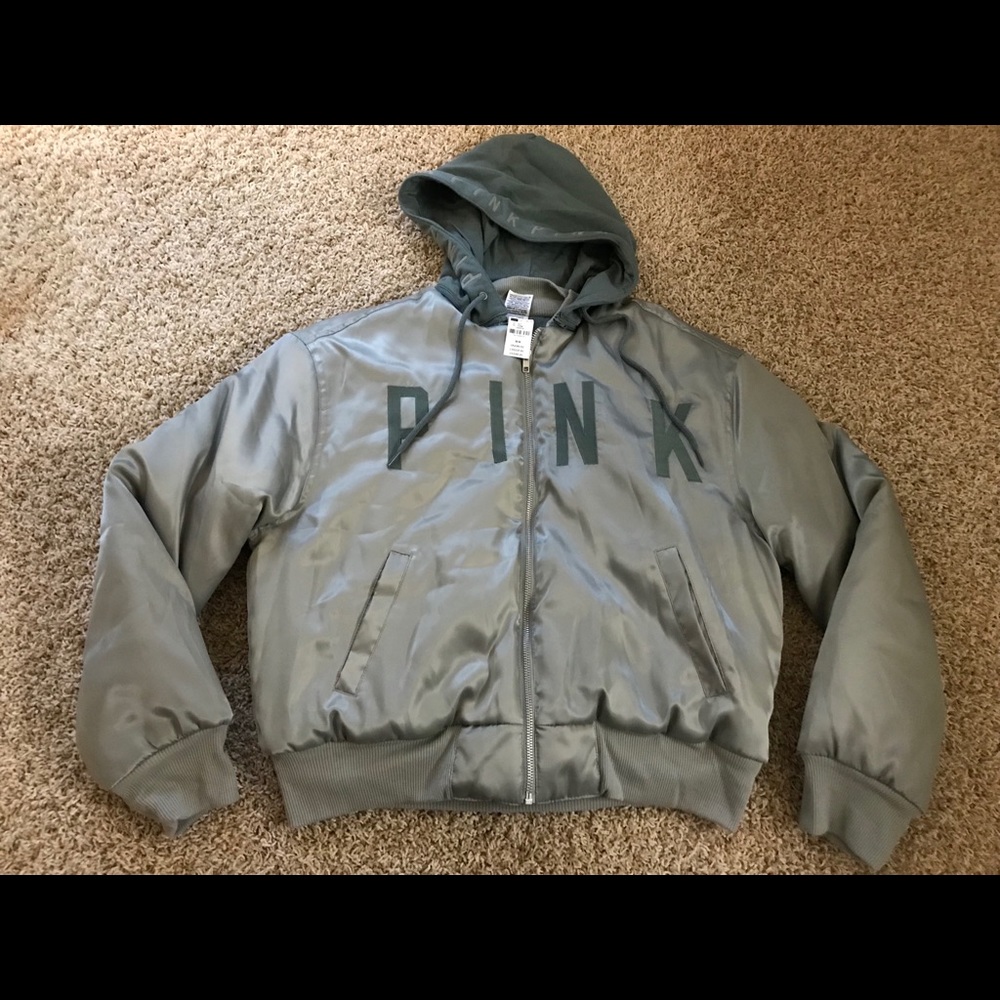Victoria’s Secret Pink Bomber Jacket!